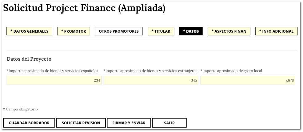 DATOS DEL PROYECTO